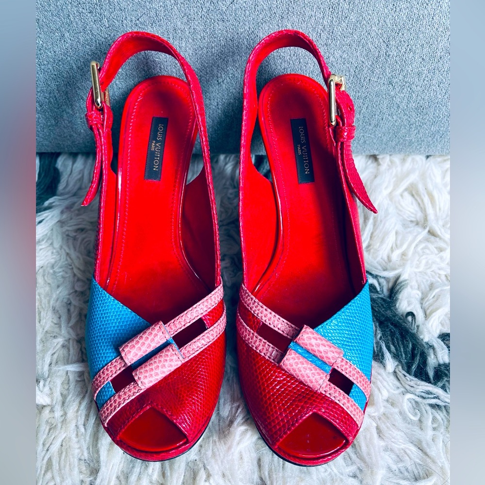 Vintage Louis Vuitton high heels size 38 Marc Jacobs designer